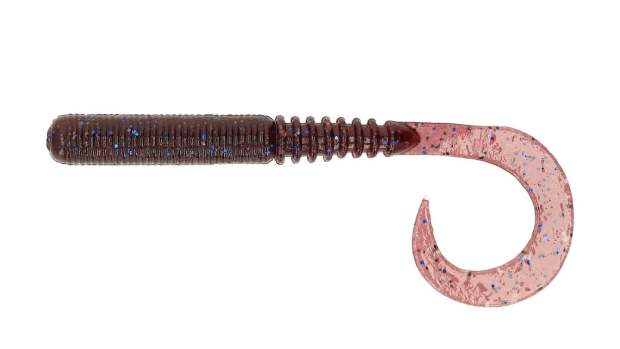 Geecrack Moon Curly SAF 3 # 034 Scuppernong / Blue Flake