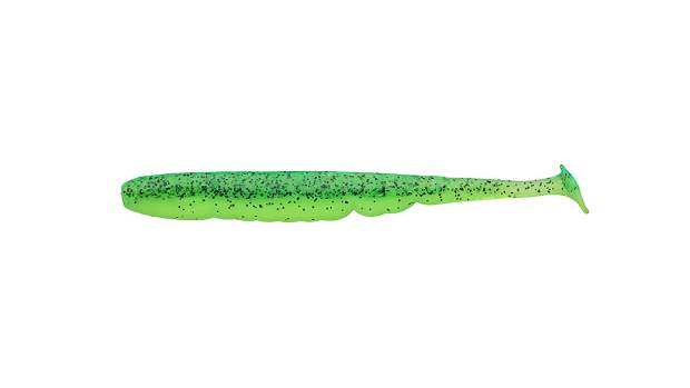 Bait Breath TT Shad Slim 5 # NT002 Lime/Chartreuse (UV)