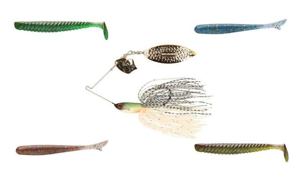 Starterpaket Spinnerbaits mit Trailer