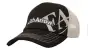 Fish Arrow Soft Mesh Cap Black