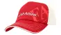 Fish Arrow Soft Mesh Cap Red