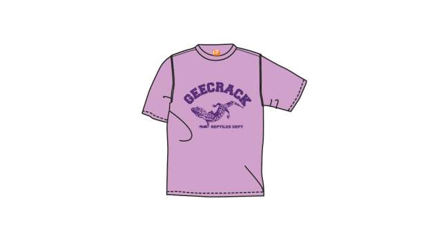 Geecrack Dry T-Shirt YAMORI M Purple