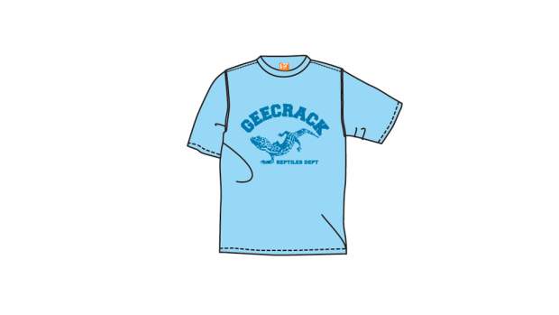 Geecrack Dry T-Shirt YAMORI Slim S Light Blue