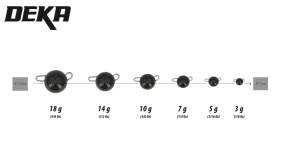 DEKA Tungsten Cheburashka Gewichte