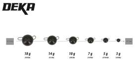 DEKA Tungsten Chebu Sinker