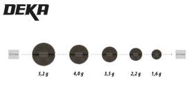 DEKA Tungsten Split Shot