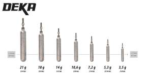 DEKA Drop Shot Stabblei (sinker)