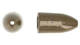 DEKA Tungsten Bullet Weight Worm Green Pumpkin 1/2 Oz /...