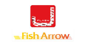 Fish Arrow Sticker