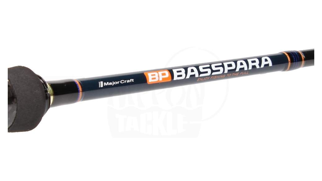 Canne à Pêche Major Craft BASSPARA SPINNING BXS-662UL - 2 Sections, Pour Basse Et Eau Douce