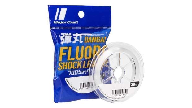 Major Craft Dangan FC Shock Leader 30 m # 0.8 (3 lb) Transparent