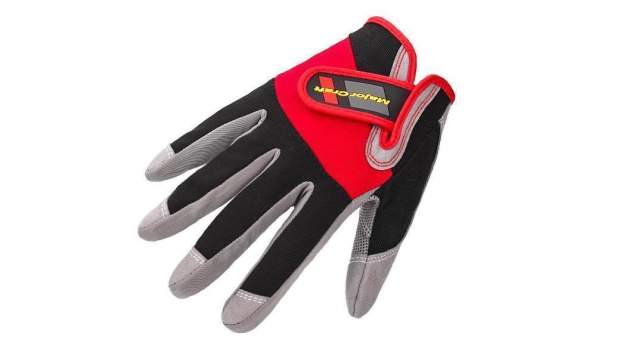 Major Craft Jigging Glove Black / Red M