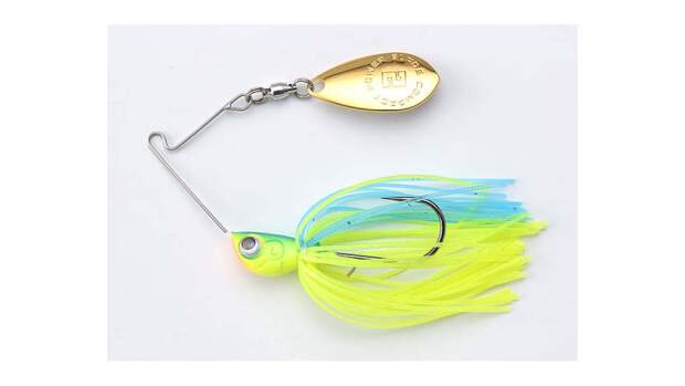 Pros Factory Pros Mini Spin 1/8 Oz # 106 Blue / Back Chart