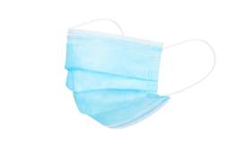 Genki Life Mund-Nasen-Maske 3-lagig blau, 10 Stück