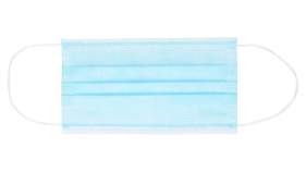 Genki Life Mund-Nasen-Maske 3-lagig blau, 10 Stück