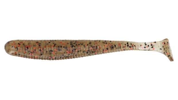 Bait Breath U30 Fish Tail Shad 2.8 # 142 Green Pumpkin / Black-Red Flake
