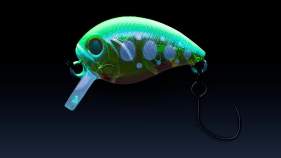Bassday Mogul Crank 27SR Area C-33 Chart Brown Yamame