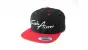 Fish Arrow Flat Cap Black / Red