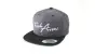 Fish Arrow Flat Cap Dark Heather Grey