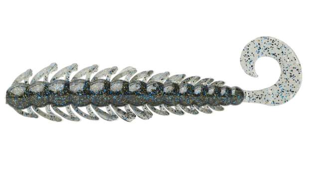 Bait Breath BUGSY 3.5 # 118 Smoke / Blue-Gold Seed