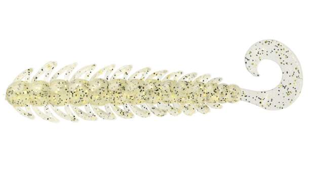 Bait Breath BUGSY 3.5 # 143 Clear / Black-Gold Flake