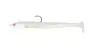 Major Craft Ceana Eely Shad 130 #002 Pearl White - Red Eye
