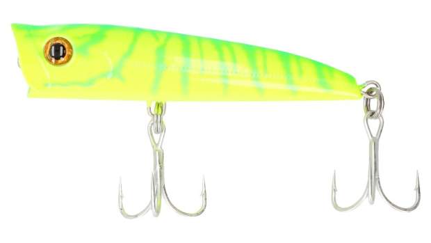 Bassday Backfire 65 Popper P-196 Chartreuse Green