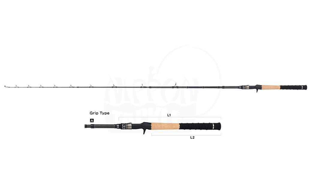 Tailwalk Namazon Mobilly C5104SXH Baitcast-Rute