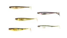 Starterpaket Major Craft Stabi Shad Slim 3.5 Inch