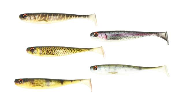 Starterpaket Major Craft Stabi Shad Slim 6 Inch
