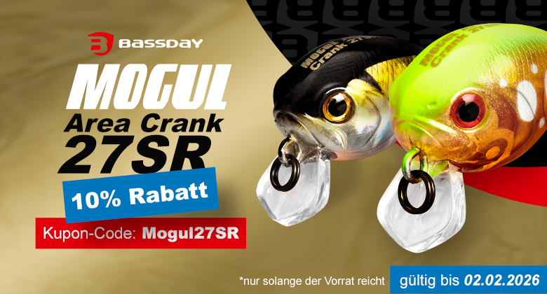 Forellenwobbler - Bassday Mogul Crank 27SR | Nippon-Tackle