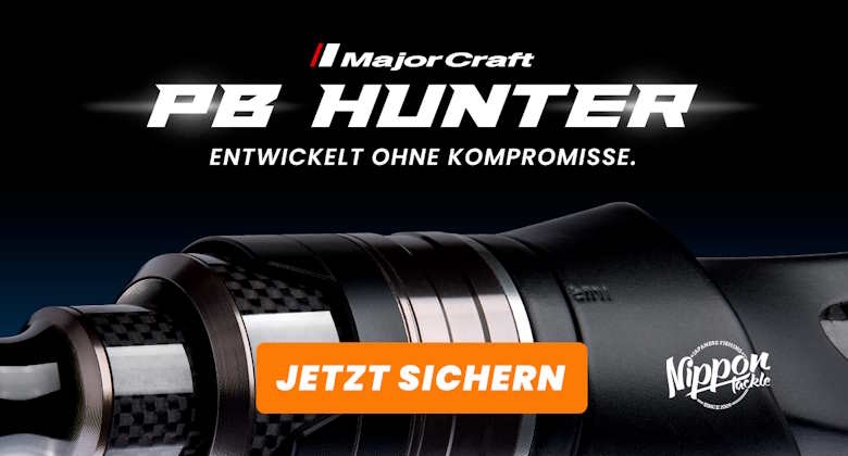 Major Craft PB Hunter Spinnruten für Barsch | Nippon-Tackle