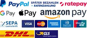 Versand und Zahlarten